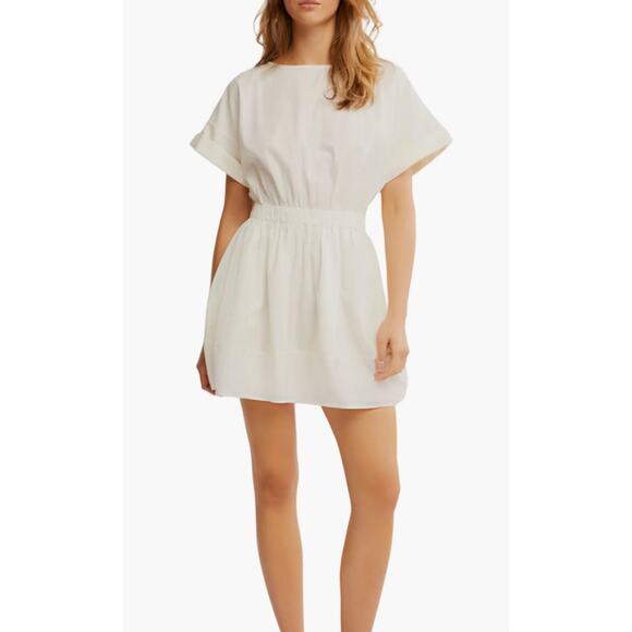 Free People Dresses & Skirts - Free People Full Time Fun Cotton Poplin Minidress, XS